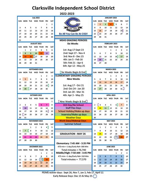 Ecisd Calendar 2022